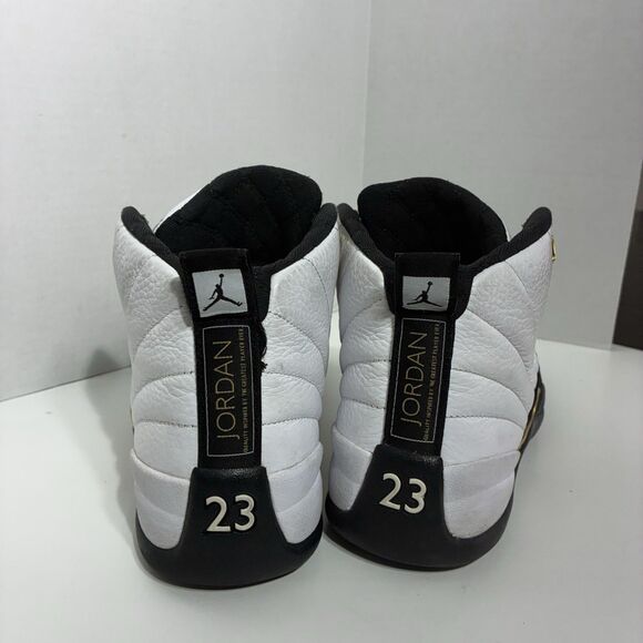 Nike Air Jordan 12 Retro Royalty White Black Gold Men’s Size 10 CT8013-170 main image 7